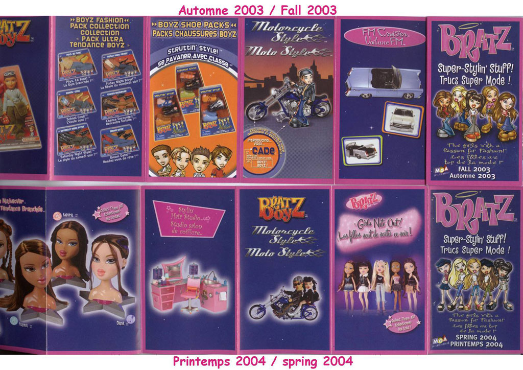 Bratz Catalogues